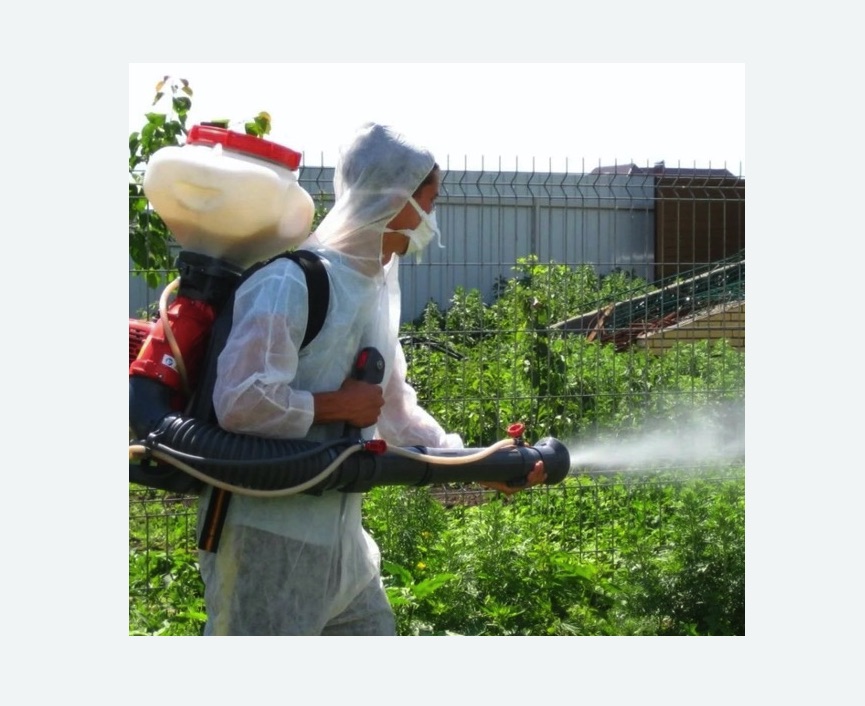 Акарицидная обработка территории в Александровск-Сахалинском